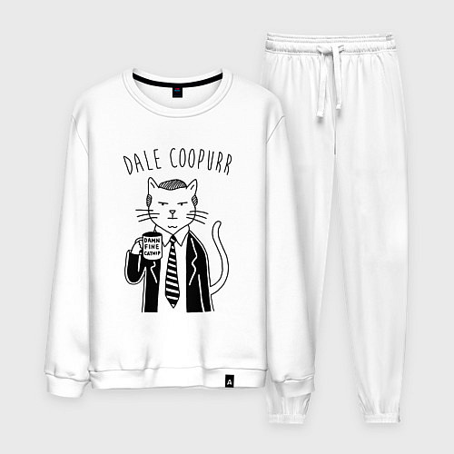 Мужской костюм Dale Coopurr / Белый – фото 1