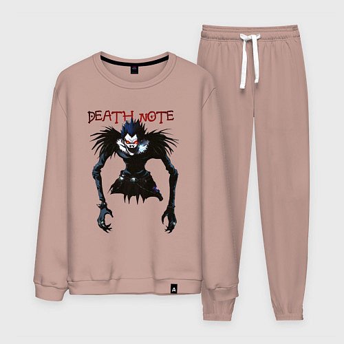 Мужской костюм Death Note Ryuk - светлый / Пыльно-розовый – фото 1