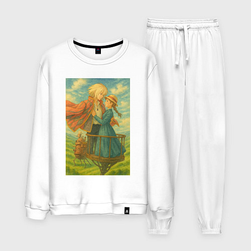 Мужской костюм Шагающий замок / Белый – фото 1