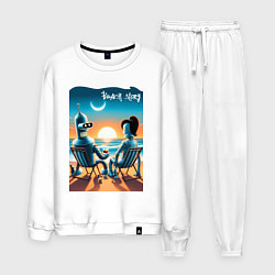 Мужской костюм Bender with girlfriend - beach story