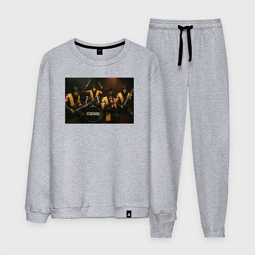 Мужской костюм Sorpions Mortal Kombat / Меланж – фото 1