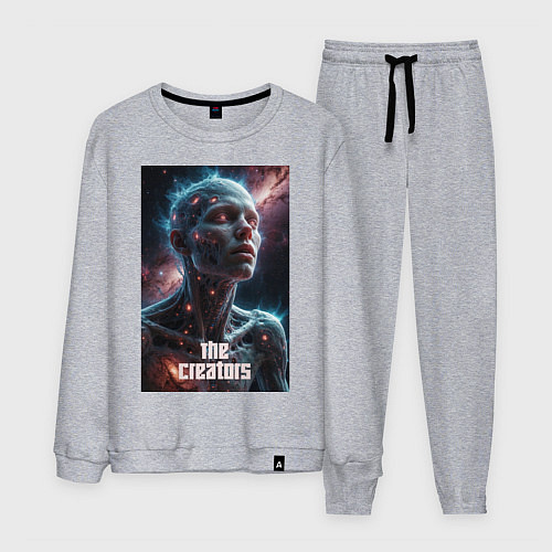 Мужской костюм The Creators - big space celestial / Меланж – фото 1