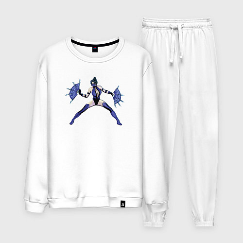 Мужской костюм Принцесса Китана / Белый – фото 1