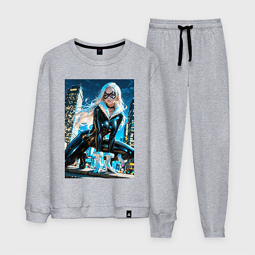 Мужской костюм Фелиция Харди героическая стойка / Меланж – фото 1