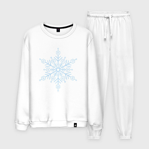 Мужской костюм Акадза 3 высшая луна / Белый – фото 1