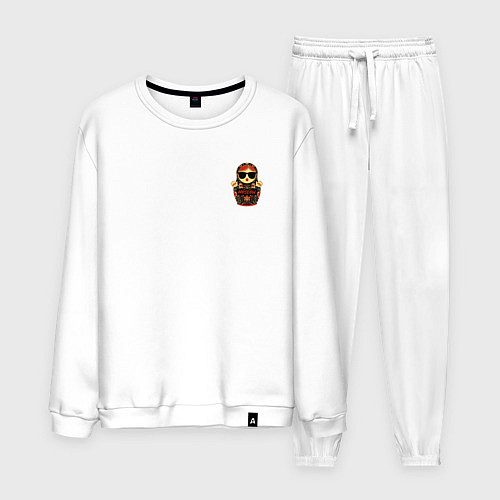 Мужской костюм Slavyanka / Белый – фото 1