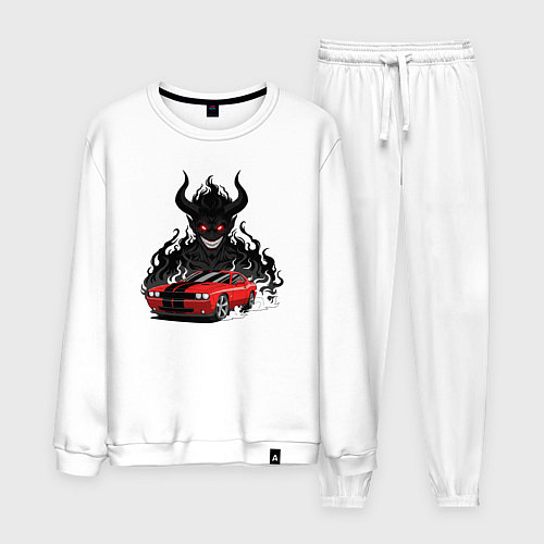 Мужской костюм Dodge - Demon SRT / Белый – фото 1