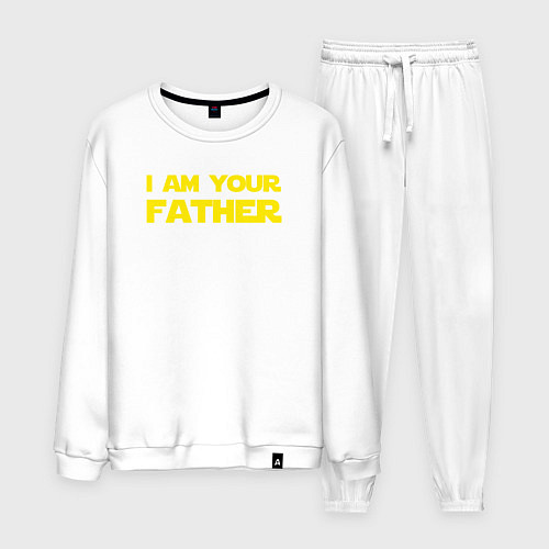 Мужской костюм I am your father / Белый – фото 1