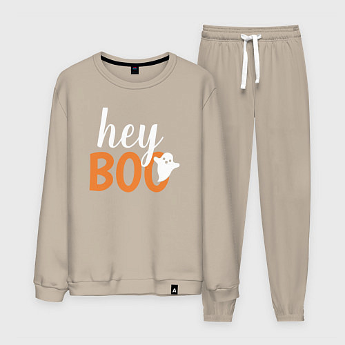 Мужской костюм Hey boo привидение / Миндальный – фото 1