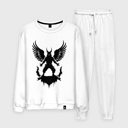 Мужской костюм Черный лис Сургута с крыльями