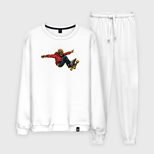 Мужской костюм Skeletor skater / Белый – фото 1