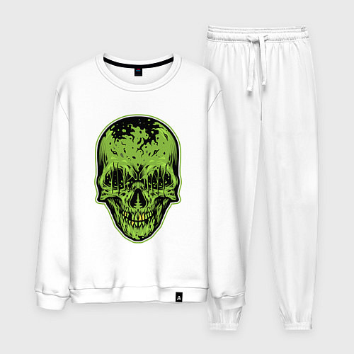 Мужской костюм Green skeletor / Белый – фото 1