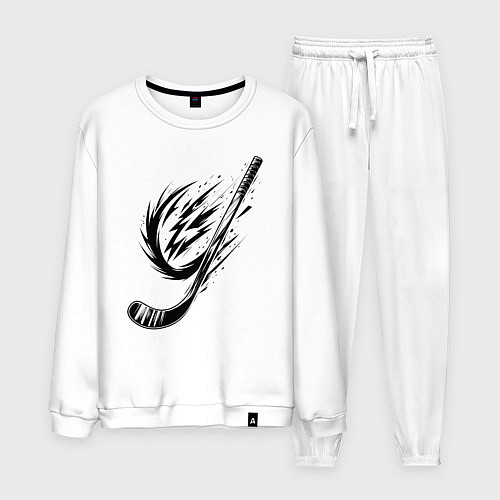 Мужской костюм Динамичная клюшка / Белый – фото 1