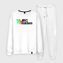 Костюм хлопковый мужской ARC Raiders - Атмосфера ретро-будущего, цвет: белый