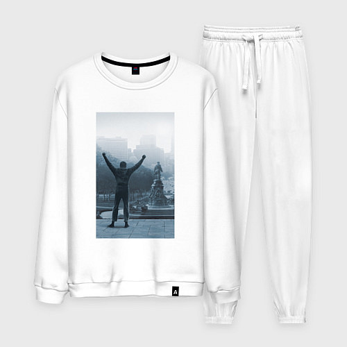 Мужской костюм Рокки / Белый – фото 1