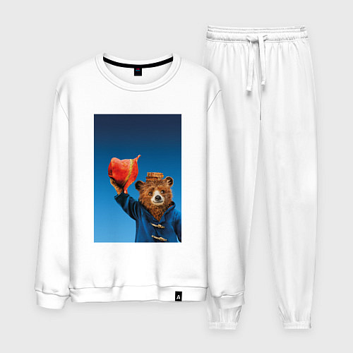 Мужской костюм Паддингтон / Белый – фото 1