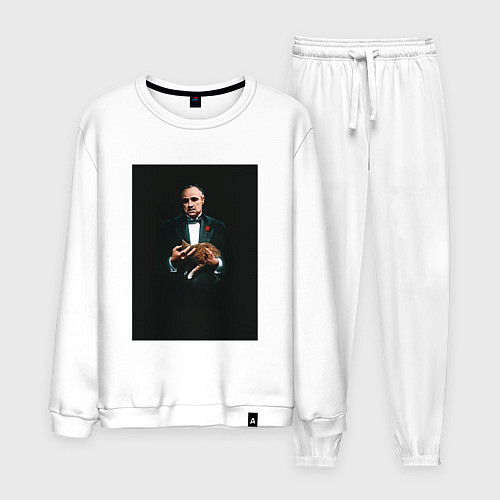 Мужской костюм Дон Корлеоне / Белый – фото 1