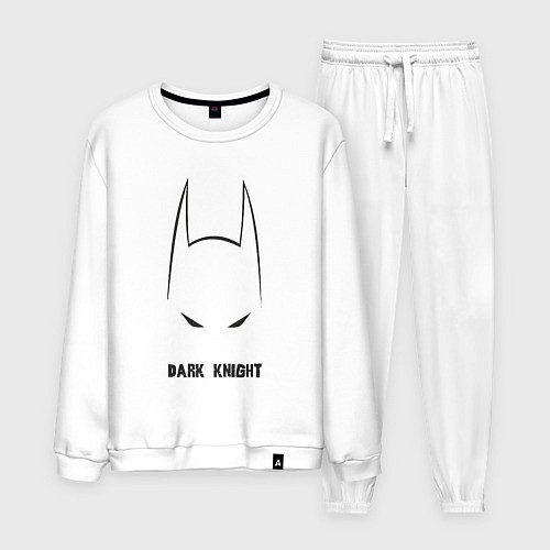 Мужской костюм Batman dark knight / Белый – фото 1