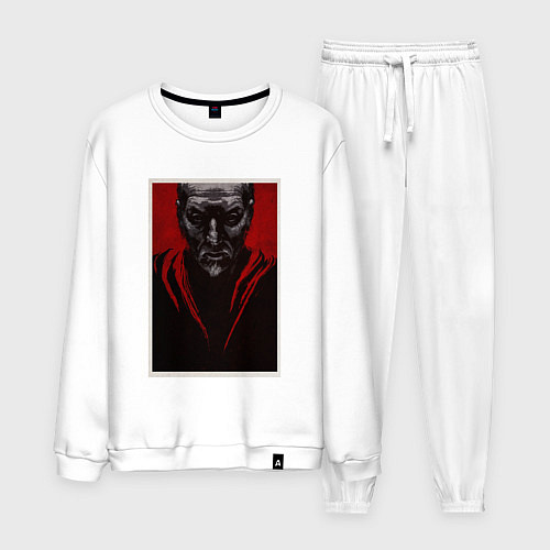 Мужской костюм Джон Крамер - Пила / Белый – фото 1