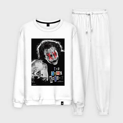 Мужской костюм Темный рыцарь постер / Белый – фото 1