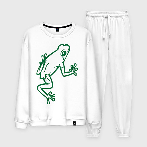 Мужской костюм Лягушка / Белый – фото 1