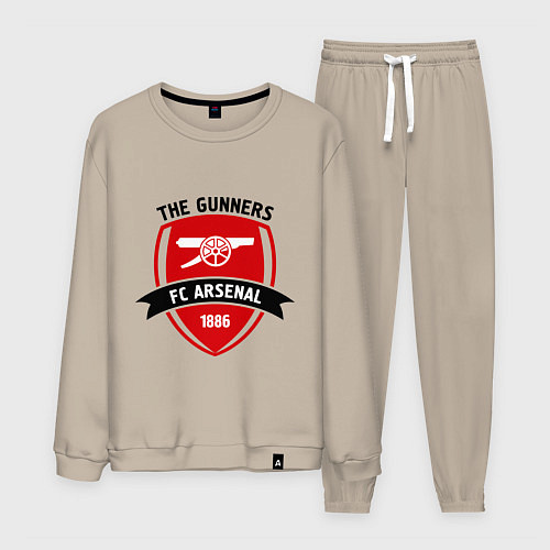 Мужской костюм FC Arsenal: The Gunners / Миндальный – фото 1