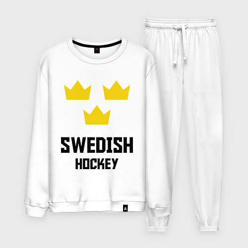 Мужской костюм Swedish Hockey / Белый – фото 1