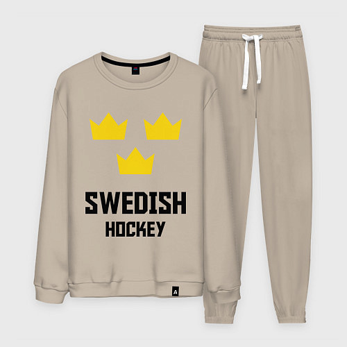 Мужской костюм Swedish Hockey / Миндальный – фото 1