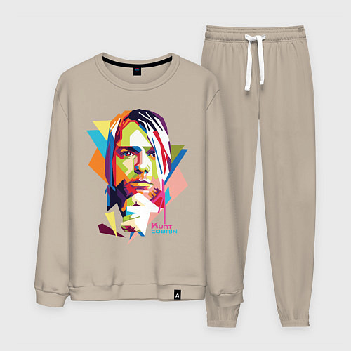 Мужской костюм Kurt Cobain: Colors / Миндальный – фото 1