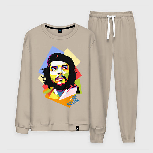 Мужской костюм Che Guevara Art / Миндальный – фото 1