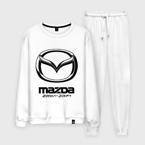 Мужской костюм Mazda Zoom-Zoom / Белый – фото 1