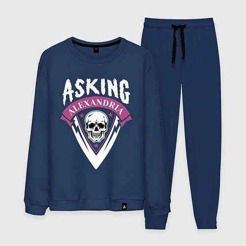 Мужской костюм Asking Alexandria: Skull Fang / Тёмно-синий – фото 1