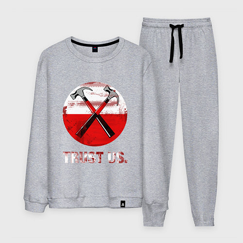 Мужской костюм Pink Floyd: Trust us / Меланж – фото 1