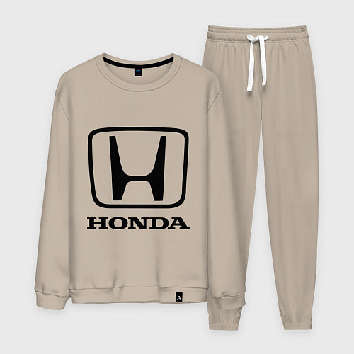 Мужской костюм Honda logo / Миндальный – фото 1