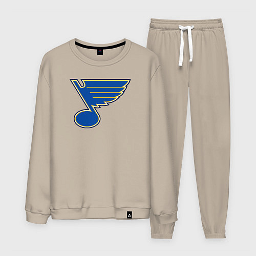 Мужской костюм St Louis Blues: Tarasenko 91 / Миндальный – фото 1