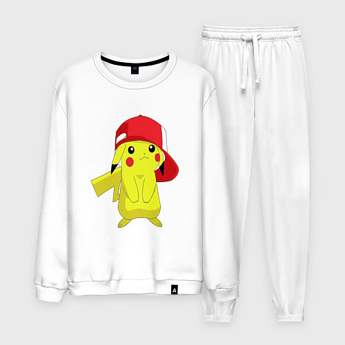 Мужской костюм Пикачу / Белый – фото 1