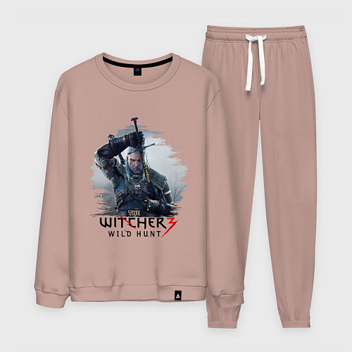 Мужской костюм The Witcher 3 / Пыльно-розовый – фото 1