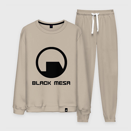 Мужской костюм Black Mesa: Logo / Миндальный – фото 1