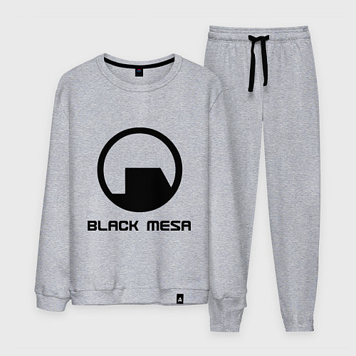 Мужской костюм Black Mesa: Logo / Меланж – фото 1