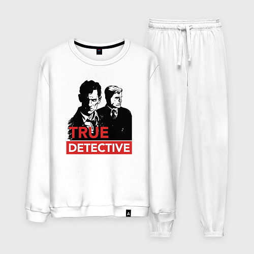 Мужской костюм True Detective / Белый – фото 1