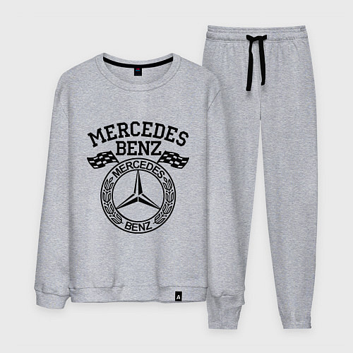 Мужской костюм Mercedes Benz / Меланж – фото 1