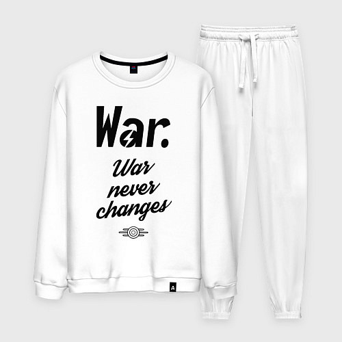 Мужской костюм War never changes / Белый – фото 1