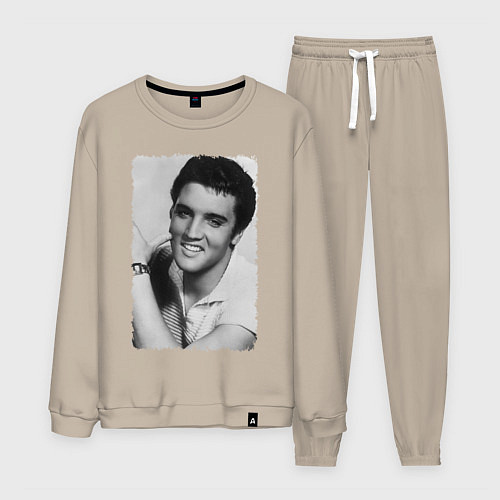 Мужской костюм Улыбка Элвиса / Миндальный – фото 1