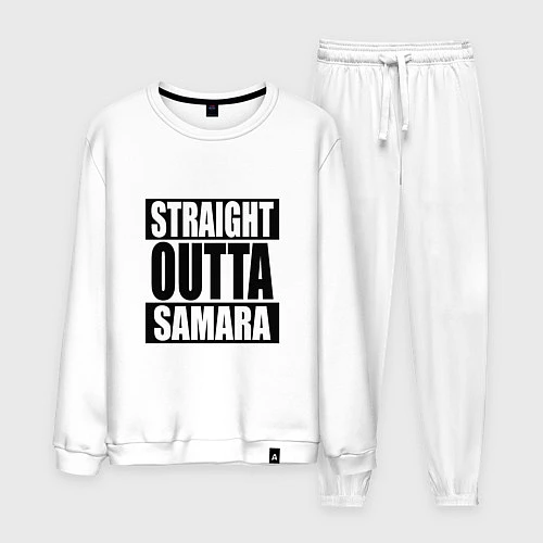 Мужской костюм Straight Outta Samara / Белый – фото 1