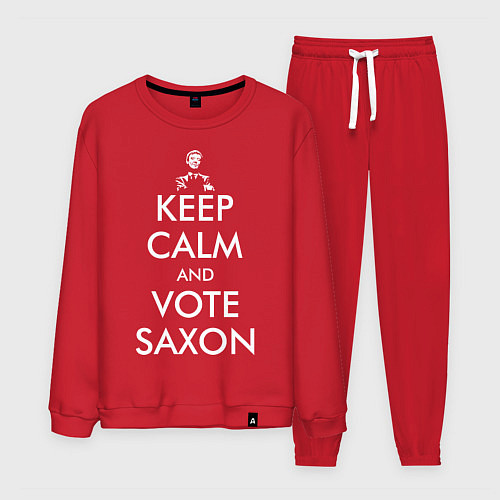 Мужской костюм Keep Calm & Vote Saxon / Красный – фото 1