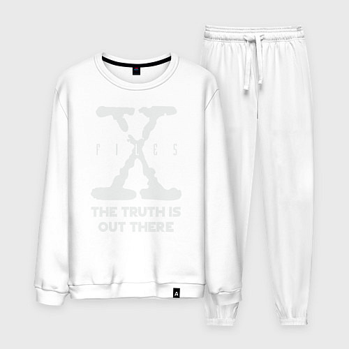 Мужской костюм X-Files: Truth is out there / Белый – фото 1