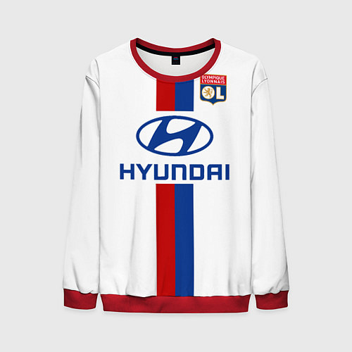 Мужской свитшот Lion FC: Hyundai / 3D-Красный – фото 1