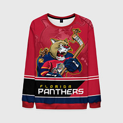 Свитшот мужской Florida Panthers, цвет: 3D-красный