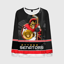 Свитшот мужской Ottawa Senators, цвет: 3D-белый