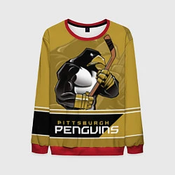 Свитшот мужской Pittsburgh Penguins, цвет: 3D-красный